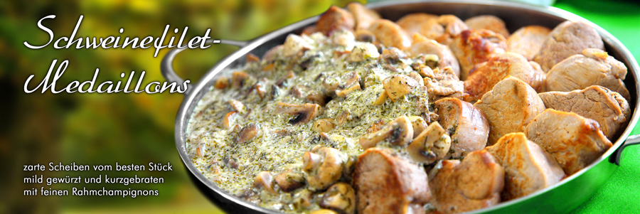 Schweinefilet - Medaillons